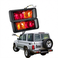 Maictop accessoires de voiture pare-chocs arrière feu d'angle feu arrière feu arrière pour landcruiser lc 70 79 series lc79 hzj79 fj79