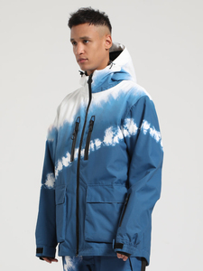 <span class=keywords><strong>Giacca</strong></span> da Sci Impermeabile Invernale per <span class=keywords><strong>Uomo</strong></span> con Zip Bidirezionale <span class=keywords><strong>e</strong></span> Cuciture Completamente Sigillate Tie-Dye Personalizzata - Product Image 3
