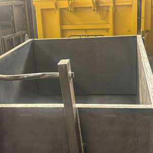 Thùng nâng móc thiết kế dễ dàng lắp đặt, đáy kín dùng cho xử lý chất thải công trường xây dựng, nhà máy - Product Image 3