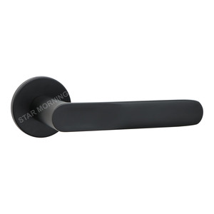 มือจับประตูอลูมิเนียมแบบเงียบทำจากไม้สำหรับใช้ในห้องนอน - Product Image 3