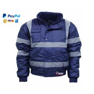 Chaquetas de Seguridad Reflectantes Amarillas 2026, Transpirables, de Alta Visibilidad, con Protección Flash, Impermeables para Exteriores, con Cuello Alto - Product Image 5