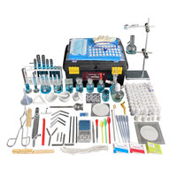 Conjunto de Equipo para Experimentos de Química para Escuelas Secundarias, Reactivos para Experimentos de Química para el 9º Grado de Secundaria, Instrumentos de Vidrio