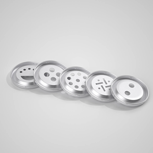 Merry newom OEM Aluminium Kapsel flasche Schraub verschluss mit Sarax Liner für Wein Healthcare Pill Can Pull-Ring versiegelten Behälter - Product Image 3