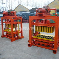 Manual Hollow Block Making Machine, Fabrication De Brique