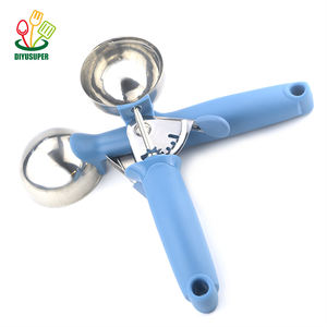 Herramientas de helado de grado alimenticio, cuchara de helado de sandía de lijado de acero inoxidable - Product Image 3