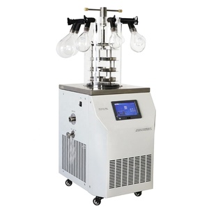 Lyophilisateur miniature LGJ-12C, petit sécheur par congélation sous vide pour la transformation alimentaire, chauffage 220V avec moteur. - Product Image 1