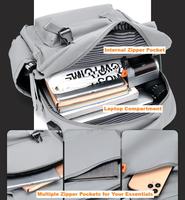Sac à dos léger grande capacité pour ordinateur portable avec port USB, étanche, durable, souple, décontracté, idéal pour l'école et les voyages, compatible avec les ordinateurs 14 pouces - Offre Spéciale