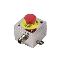 Boîte antidéflagrante personnalisée, ensemble de boîtes à boutons poussoirs en acier inoxydable, poste de commande, arrêt d'urgence ESD pour station pétrolière