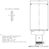 Panneau d'affichage LCD TFT LCD RVB de 3.5 pouces personnalisé avec module d'écran LCD rétroéclairé par LED