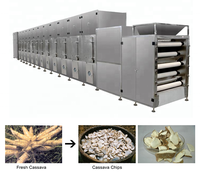 Ligne de Production de Chips de manioc, Machine de fabrication de Chips