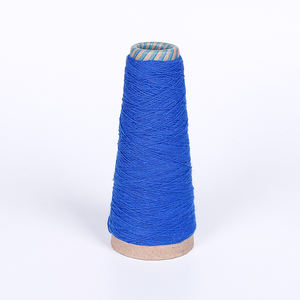 Dark Gray 50/50 OE Blended Knitting <b>Yarn</b> <b>Fancy</b> Recycled Cotton Polyester Socks with Bleached Dyed Recycled Socks - Product Image 3