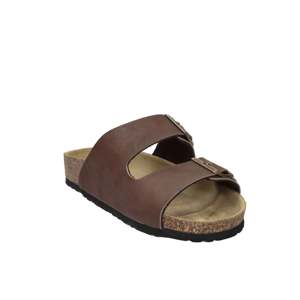 Valleverde Pantoufle marron VG9900 pour homme, hauteur du talon 3 cm, pour la maison - Product Image 4