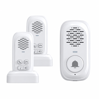 Système d'interphone radio bidirectionnel audio Full Duplex résistant à l'eau avec voix cryptée pour la maison, le bureau et la sonnette de porte