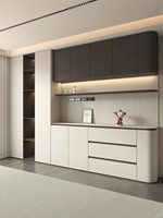 Meuble de rangement à vin extensible de style rétro moderne et robuste, écologique, pour collection de vins à domicile, mobilier efficace pour salon