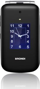 Telefone Móvel <span class=keywords><strong>BRONDI</strong></span> Friend Supervoice Desbloqueado GSM para Idosos com Teclas Grandes Botão SOS Controle Remoto Dual SIM Alto Volume KAI OS 2.8 - Product Image 3