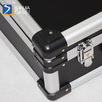 Boîte à outils à cadre en aluminium Offre Spéciale, boîte d'équipement en argent