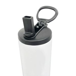 20Oz Skinny Sublimation 600Ml Coffee Mug Cups Top Tumbler Outdoor Water <b>Bottle</b> With Sports Lid - Product Image 1