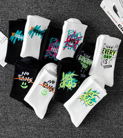 Chaussettes de sport mi-mollet personnalisées OEM en gros pour hommes, absorbant la transpiration, pour le basketball et les sports d'automne/hiver