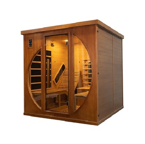 Factory Price Home Indoor <strong>Infrared</strong> <strong>Sauna</strong> Room Luxury 2 Person Dry <strong>Sauna</strong> For Spa Use - Product Image 5