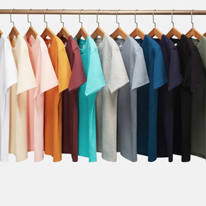 เสื้อยืดผ้าฝ้ายผู้ชายโพลีเอสเตอร์ระบายอากาศ CVC ผ้าฝ้ายระเหิด / เส้นใยไม้ไผ่ขนาดบวกผู้ชายเสื้อยืดจากปากีสถาน - Product Image 1