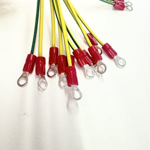 Geelgroene Dubbele Kleur Aardingsdraad, Fotovoltaïsche Speciale Draad, Koperdraad, Jumper Verbindingsdraadbrug - Product Image 3