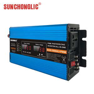 เครื่องชาร์จพลังงานแสงอาทิตย์แบบออฟกริด ซันชองลิค รุ่น SUS-1000AL 600W ประสิทธิภาพสูง คลื่นไซน์มอดิฟายด์ PWM  ไฟ AC 220V รุ่น SUS-1000AL - Product Image 6