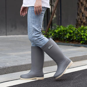 Nouvelles bottes <span class=keywords><strong>de</strong></span> <span class=keywords><strong>pluie</strong></span> hautes pour femmes, ensemble <span class=keywords><strong>de</strong></span> vêtements d'extérieur, bottes <span class=keywords><strong>de</strong></span> <span class=keywords><strong>pluie</strong></span> pour le Japon et la Corée du Sud - Product Image 3