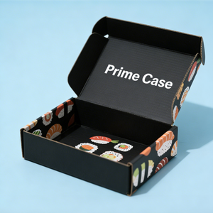 กล่องไปรษณีย์ลูกฟูกสีดำสำหรับบรรจุภัณฑ์ของขวัญ รองเท้าผู้ชาย ดีไซน์หรู เสื้อผ้า ถุงเท้า เนคไท น้ำหอม กระดาษห่อของขวัญ  แบบกำหนดเอง สำหรับ Muha Meds <span class=keywords><strong>2</strong></span> กรัม - Product Image 2