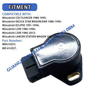 Sensor de Posición del Acelerador MD614327 para Mitsubishi Lancer Mirage Truck Eterna Galant Dodge Colt Eagle <span class=keywords><strong>Summit</strong></span> Mighty Max MD-614327 - Product Image 2