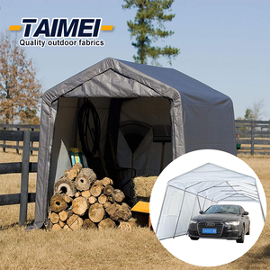 철골 구조 이동식 금속 보관 차고 카포트 차고 건물 자동차 차고 디자인 - Product Image 3