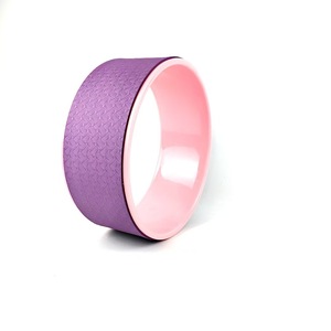 Roue de yoga en TPE de qualité supérieure, anneau de Pilates, roue de massage 3D, roue de yoga solide pour étirements du dos, pour les tissus profonds du dos - Product Image 6