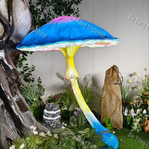 Sculptures lumineuses surdimensionnées en forme de champignons pour les places commerciales, les centres de villégiature, les parcs et les projets d'affichage de monuments photographiques fantastiques - Product Image 6