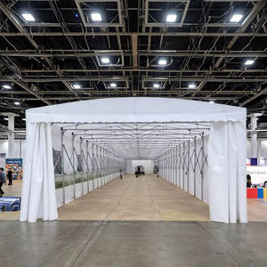 Beweegbare Metalen Frame Telescopische Pvc Luifel Schuiftent Grote Magazijn Opbergtent - Product Image 1