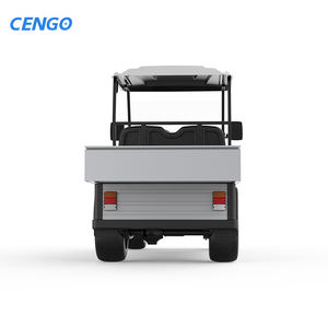 Cengo İki Kişilik Elektrikli Golf Arabası, Kargo Kutulu Elektrikli Yiyecek Arabası - Product Image 3