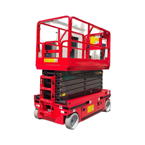 EVERLIFT 450KG 자체 추진 가위 작업 플랫폼 가위 플랫폼 작업 높이 8000mm/10000mm 최우수 판매자 - Product Image 1