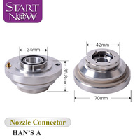 Startnow LC-31 capacité capteur tête buse connecteur support en céramique de Hans CEO tête de coupe pour 1064nm Fiber Cutting Machine