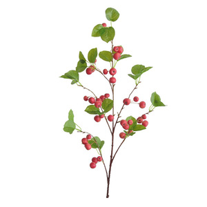 Branches de fruits artificielles Yoshinobu, baies en mousse, plantes vertes, grandes branches d'arbre décoratives sur pied - Product Image 5