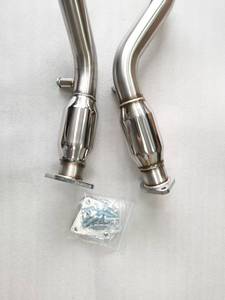 Tubos de Escape con Resonador para Nissan 370Z Z33 Infiniti G37 Coupé Sedán VQ37HR 07-08 con Silenciador - Product Image 5