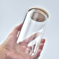 Nous en stock verre à bière à sublimation de 16oz verres à boire de forme élégante avec couvercle en plastique coloré et paille