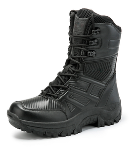 Bottes de randonnée et d'entraînement TSB33 pour hommes, grandes tailles 39-46, coloris noir et kaki, absorption des chocs, vente en gros, en stock - Product Image 6