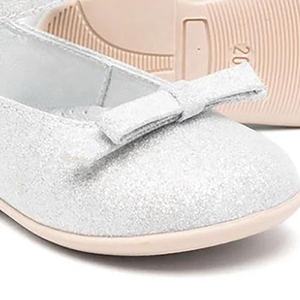 Commercio all'ingrosso bianco arco scarpe per bambini ragazze principessa tacco moda ballerine Mary Jane Pumps per matrimonio per l'estate primavera - Product Image 4