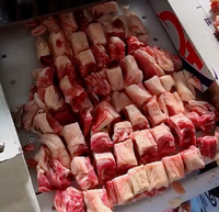 Machine à découper la viande en cubes, machine à découper la viande congelée commerciale, petites machines à découper la viande