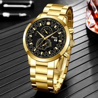 Nouvelle Tendance 2025 : Ensemble Montre à Quartz Éco-Responsable pour Homme avec Bracelet en Alliage et Collier Lion, Cadran à Aiguilles