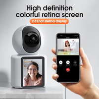 Caméra d'appel vidéo bidirectionnelle hors site maison sans fil 2 millions de téléphones portables HD moniteur de réseau à distance