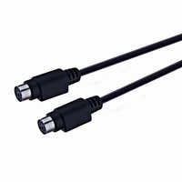 Mini DIN 6-polige männliche Buchse Audio kabel Kupfer leiter PE-Isolierung Anschließen von Harman Kardon Main Sub-Lautsprechern für die Industrie