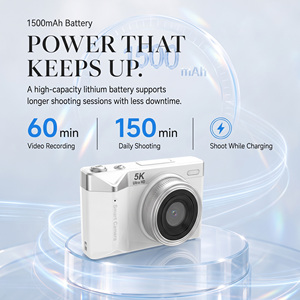 Cámara Digital Compacta 5K 96MP con Pantalla Abatible, Autoenfoque, Cámara Portátil para Vlogging y Fotografía para Estudiantes y Principiantes - Product Image 6
