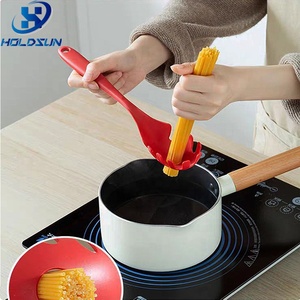 Cuchara para servir Pasta <span class=keywords><strong>Espagueti</strong></span> de silicona Flexible de una pieza segura para alimentos resistente <span class=keywords><strong>al</strong></span> calor de Color personalizado - Product Image 5