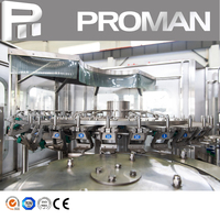 Machine de remplissage automatique de bouteilles en PET, pour remplir l'eau minérale Pure, équipement de Production, prix des plantes minéraux, 100 ml