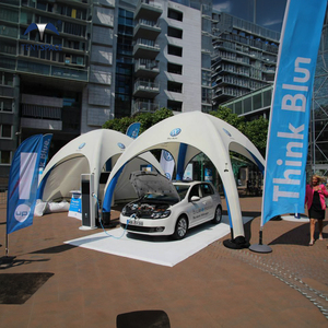 Tente gonflable imperméable et durable, pompe électrique, taille personnalisée, installation facile pour les événements promotionnels en plein air, stand de salon professionnel, marketing - Product Image 6