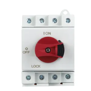 Isolation Factory Wholesale 32 Amp Pv Disconnect Good Waterproof Isolation 3p Dc1500v Dc Isolator Rotary Switch